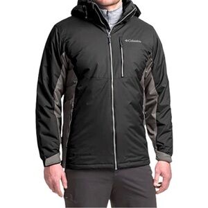 Columbia Men’s Snow Shooter Winter Coat-Size XL Black